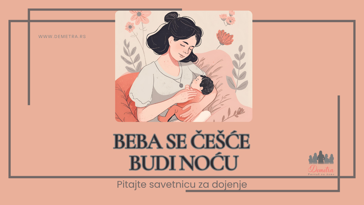 Beba se češće budi noću