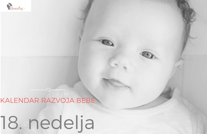 18. nedelja bebinog razvoja