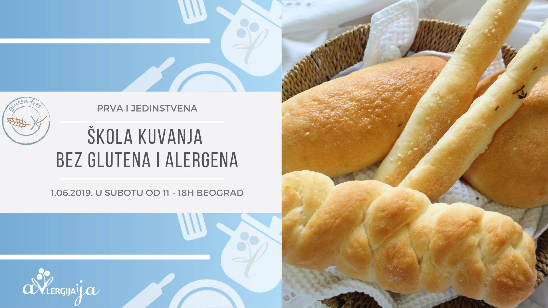 Bezglutenska škola kuvanja