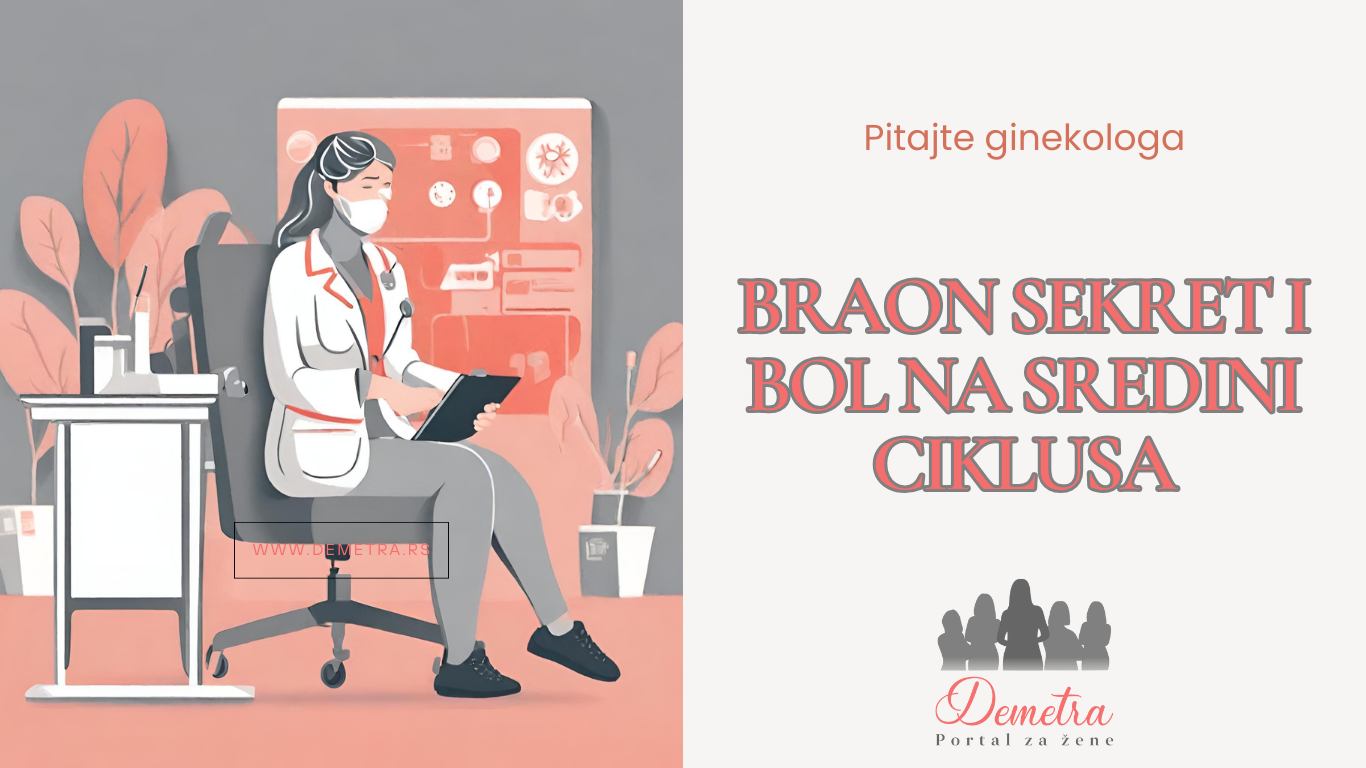 Braon sekret i bol na sredini ciklusa