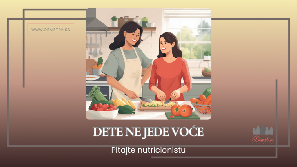 Dete ne jede voće