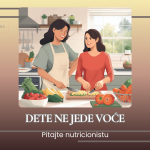 Dete ne jede voće