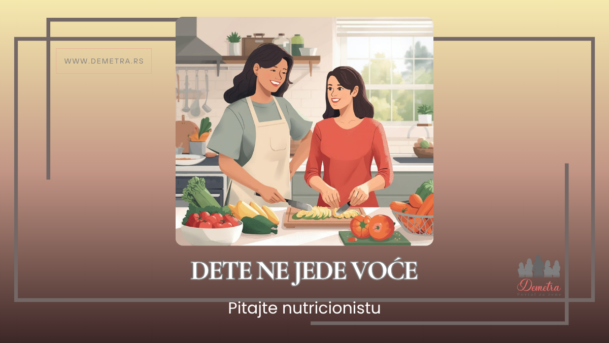 Dete ne jede voće