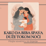 Kako da beba spava duže tokom noći