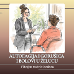 Autofagija i gorušica i bolovi u želucu