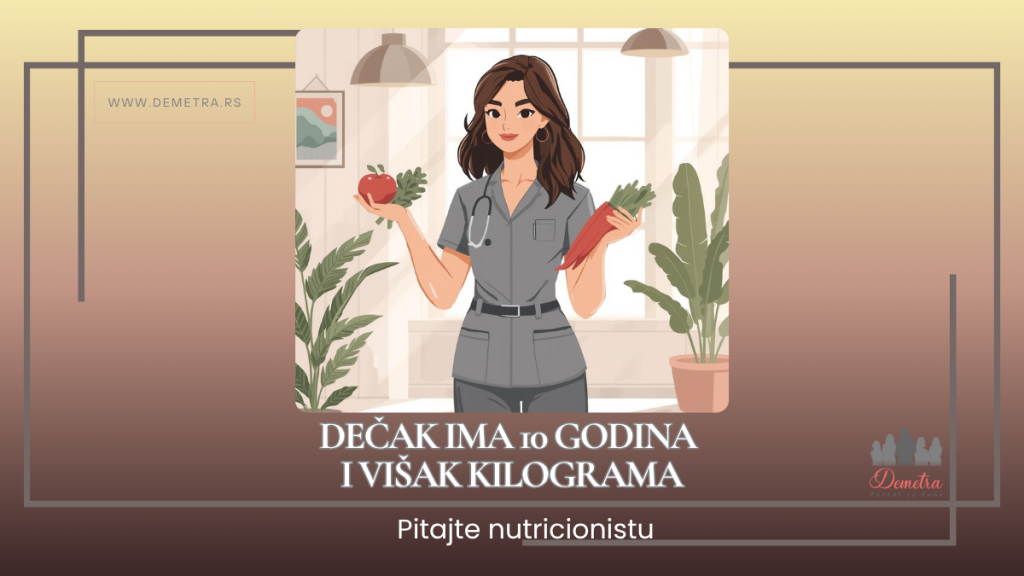 Dečak ima 10 godina i višak kilograma
