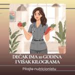 Dečak ima 10 godina i višak kilograma