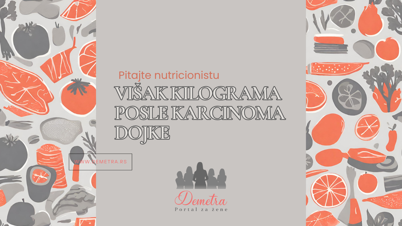 Višak kilograma posle karcinoma dojke