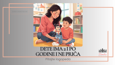Dete ima 2 i po godine i ne priča