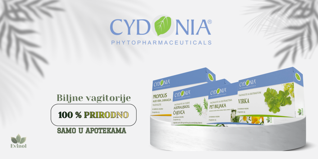 EVINOL CYDONIA VAGITORIJE