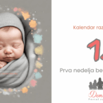 1. nedelja bebinog razvoja