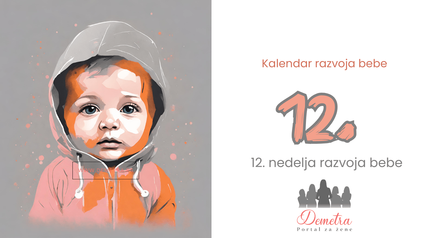 12. nedelja bebinog razvoja