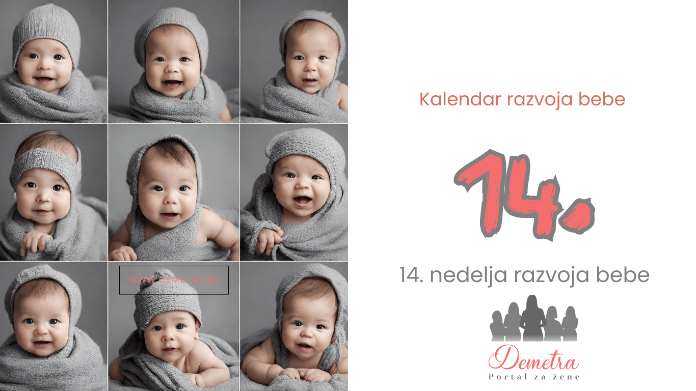 14. nedelja bebinog razvoja – Kalendar razvoja bebe