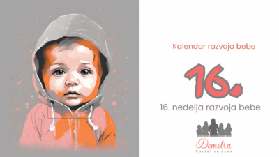 16. nedelja bebinog razvoja
