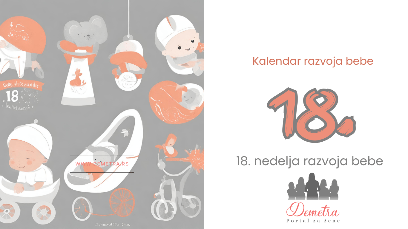 18.nedelja bebinog razvoja – Kalendar razvoja bebe