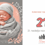 21.nedelja bebinog razvoja