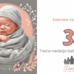 3. nedelja bebinog razvoja