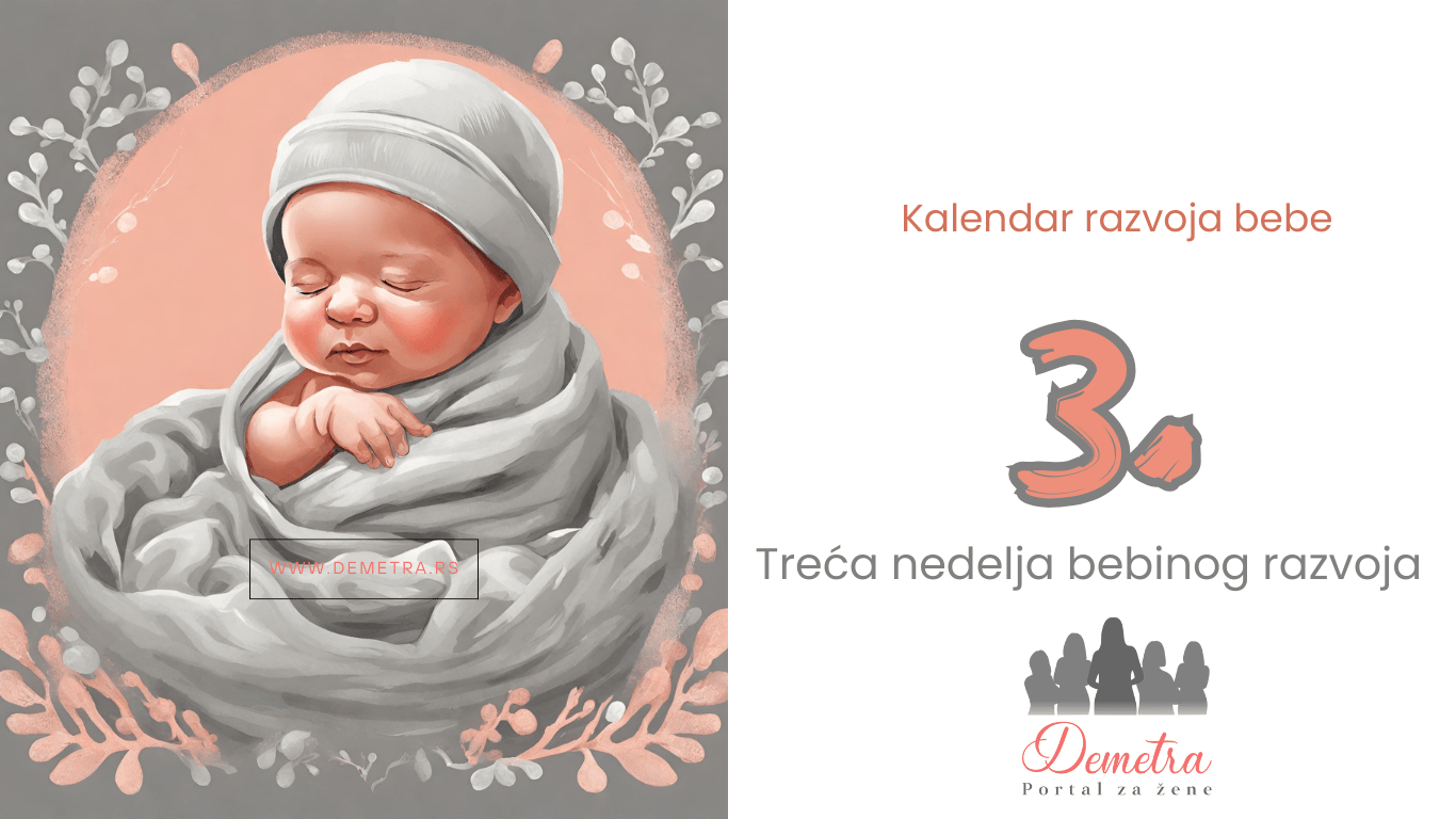 3. nedelja bebinog razvoja