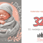 32.nedelja bebinog razvoja