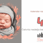 4. nedelja bebinog razvoja