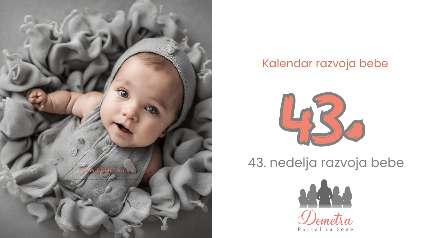 43. nedelja bebinog razvoja