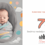 7. nedelja bebinog razvoja