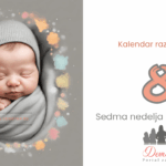 8. nedelja bebinog razvoja