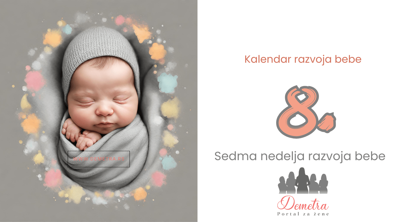8. nedelja bebinog razvoja