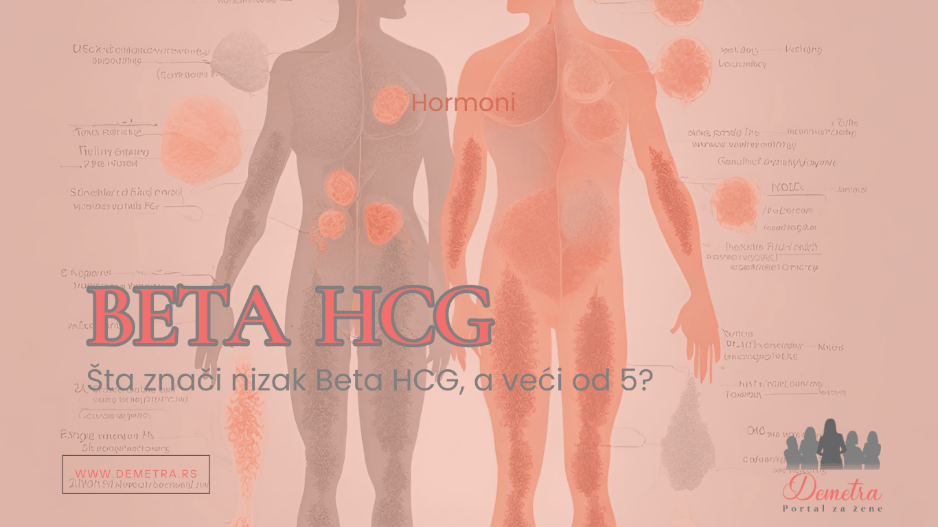 Šta znači nizak nivo beta hCG, ali veći od 5?