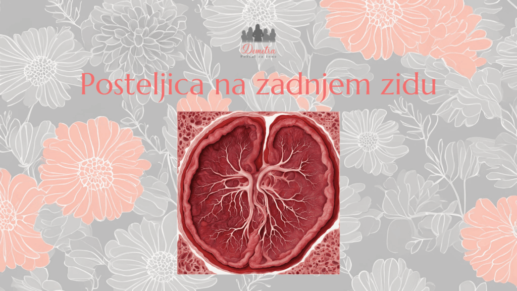 posteljica na zadnjem zidu