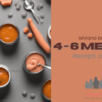 Recepti za bebe od 4 do 6 meseci