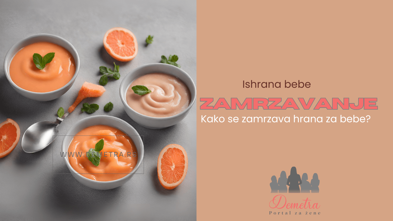 Zamrzavanje hrane za bebe: Kako se zamrzavaju kašice za bebu