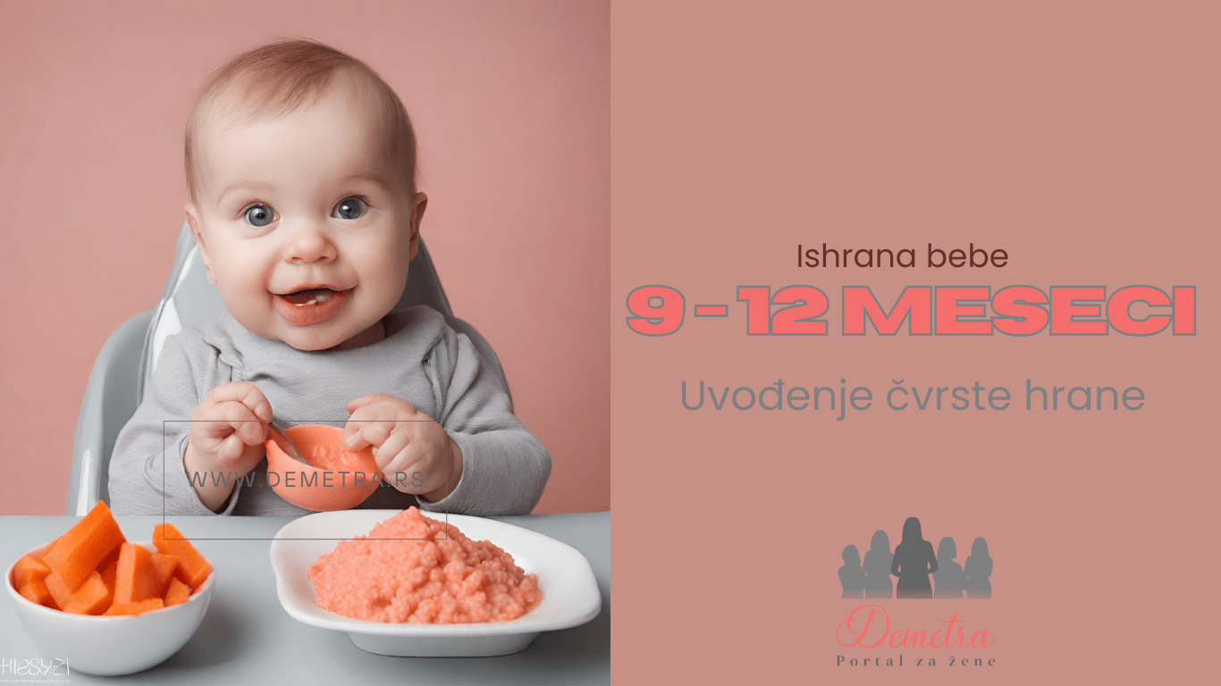 namirnice Od 9 do 12 meseci