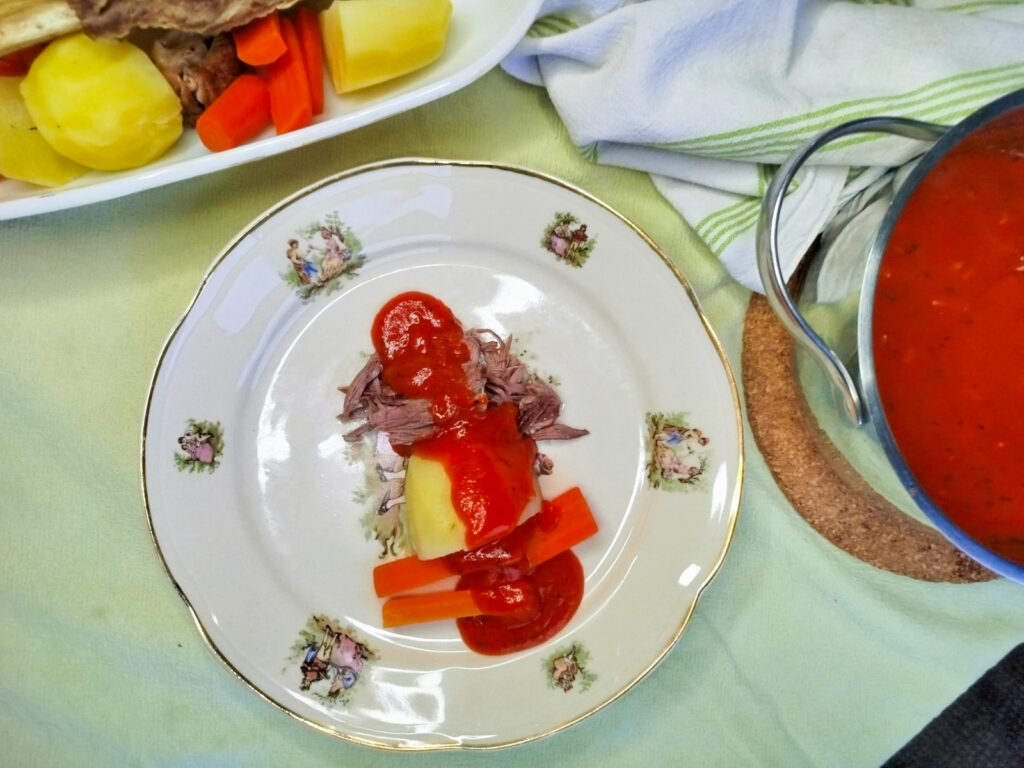 paradajz sos i rinflajš