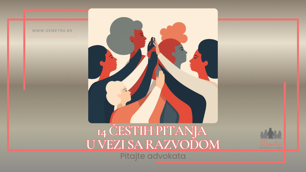 14 čestih pitanja u vezi sa razvodom