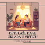 Dete laže da se uklapa u vrtiću