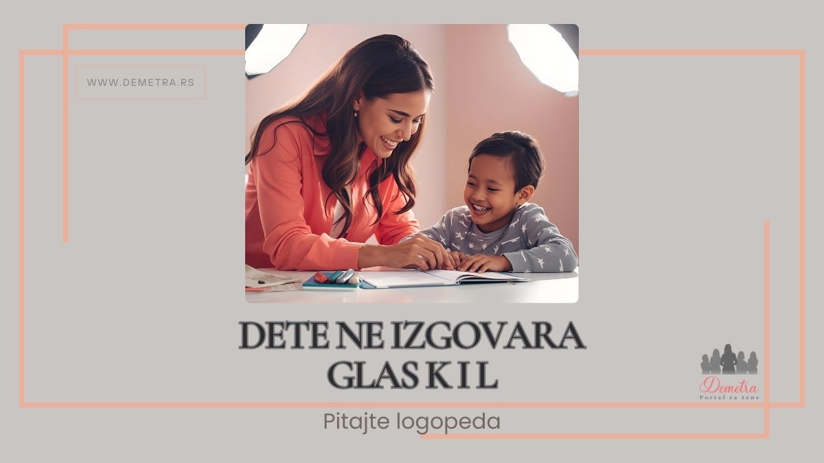 Dete ne izgovara glas K i L