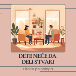 Dete neće da deli stvari