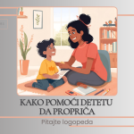 Kako pomoći detetu da propriča
