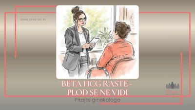 Beta HCG raste – plod se ne vidi