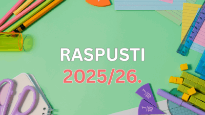 kada je raspust 2026