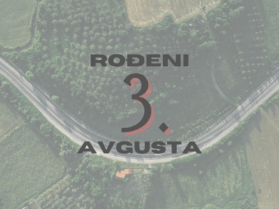 rođeni 3. avgusta
