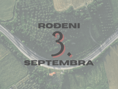 rođeni 3. septembra