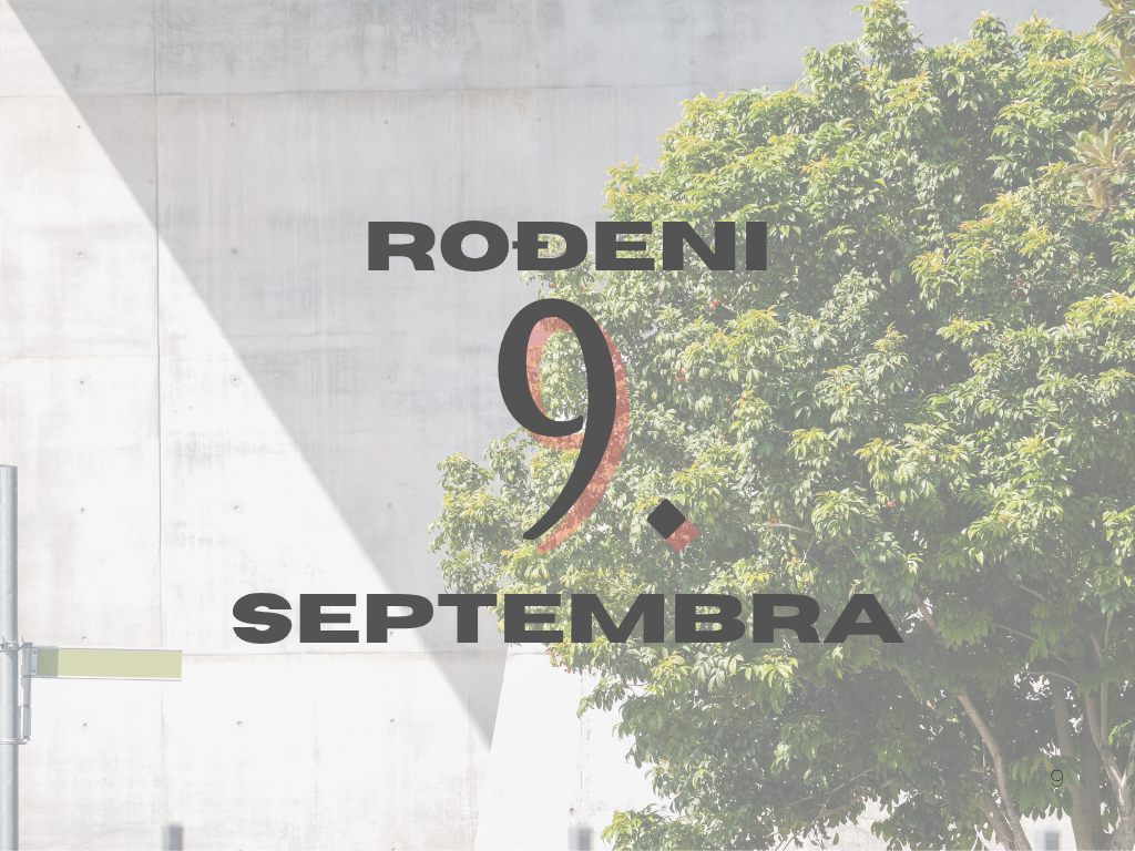 rođeni 9. septembra