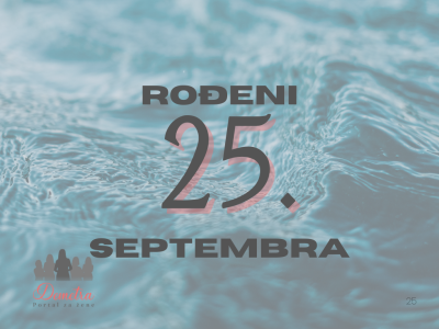 rođeni 25. septembra