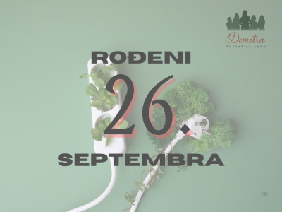 rođeni 26. septembra