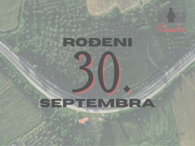rođeni 30. septembra