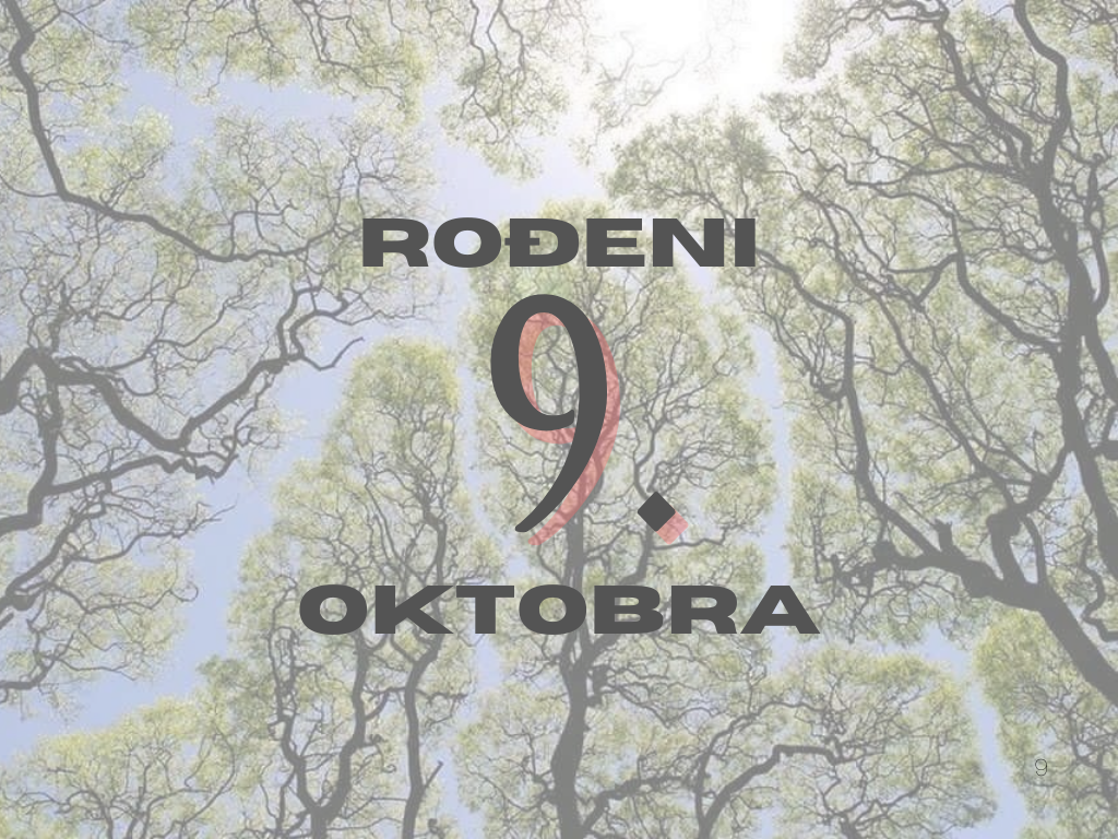 rođeni 9. oktobra