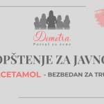 Paracetamol je siguran za trudnice