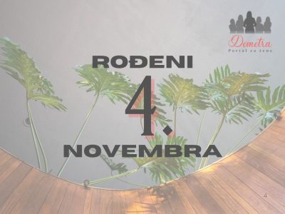 rođeni 4. novembra